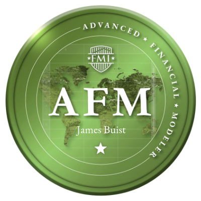 Advanced Financial Modeler badge